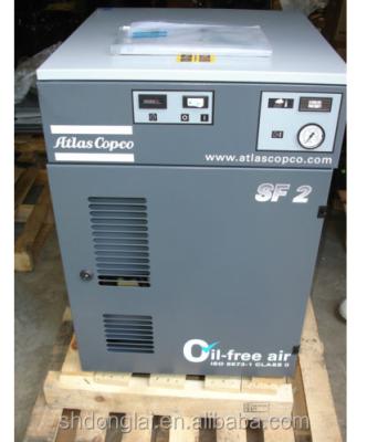 China 11 years experience oil free oil free air compressor copco atlas for sale