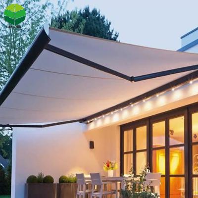 China Fox Wing Outdoor Motorized Retractable Villa Modern Home Furniture Manual Car Tent for sale