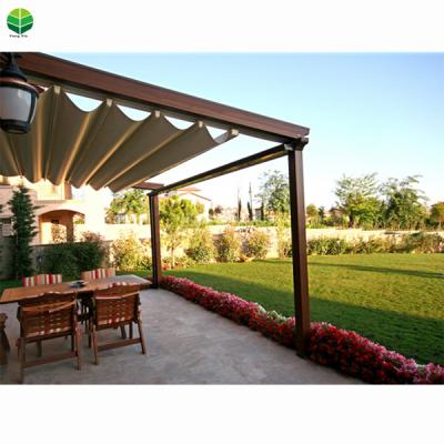 China Removable Cover Bioclimatica Tent PVC Remote Control Waterproof Motorized Pergola for sale