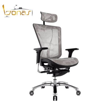 China Ergonomic Office Chair Full Mesh Chair (Height) 3D Armrest Adjustable Multifunctional Lumbar Adjustable for sale