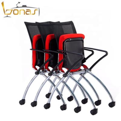 China (Size) Adjustable Modern Meeting Stackable Chair Conference Room Training Chair School Study Training Chairs for sale