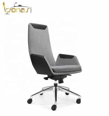 China Large Modern Office Chair Fiberglass Swivel Chair Modern Living Room Fabric Shaped Fabric Chair for sale