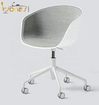 China Manufacturer Convertible Modern Foshan Office Leisure Plastic Chair For Reception Room for sale