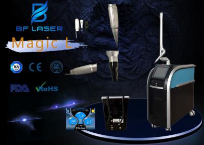 China Q Switched Nd Yag Laser Tattoo Removal Equipment , Skin Rejuvenation Machine for sale