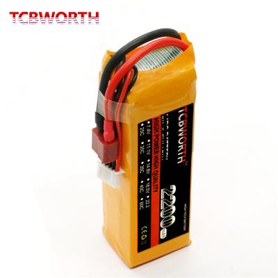 China Toys 3s Lipo Battery Pack 11.1v 2200mAh 25c 30c 35c 40c 60c 75c 100c 120c For Radio Control Car And Airplanes for sale