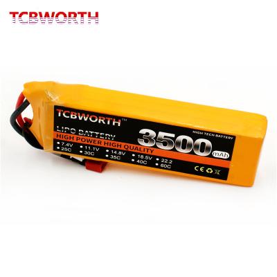 China Rechargeable Toys 22.2v 6s 1300mAh 3500mAh 5200mAh 60c 75c Lipo Battery For RC Airplanes UAV Drone for sale