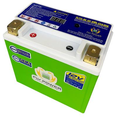 China Machine- Built-in Lithium Ion Motorcycle Battery 14-BS 12V 8Ah CCA450 Motorcycle Battery BMS Motorbike Starting Rechargeable Battery for sale