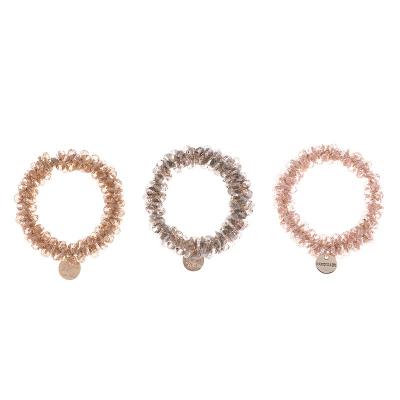 China For Hair Styling For Hair Styling Hot Selling Accessories Rhinestone Weave Headband Fashion Metal Hair Accessories Dangling Scrunchies For Women Ponytail Rubber Band Strength Hair Band for sale