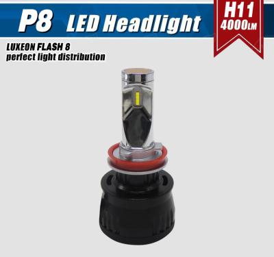 Chine Phare lumineux superbe 4000lm 6500K, certification de voiture de 36W H11 LED de POINT d'EMARK à vendre