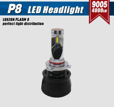 China Farol popular do carro de 9005 diodos emissores de luz, 36W 4000lm com ângulo de feixe ajustável à venda