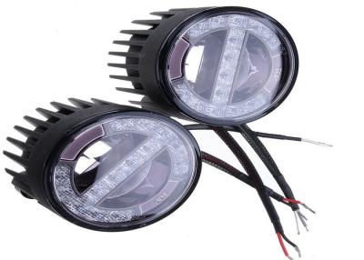 China choque automotivo do Withstand da luz running do dia das luzes de névoa do diodo emissor de luz de 24V 8W e anti corrosão à venda