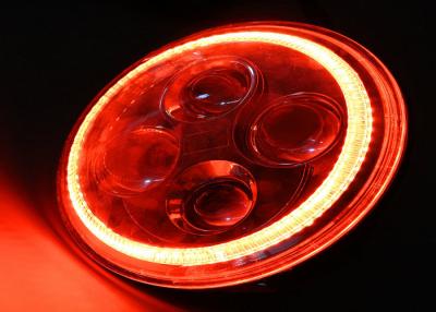 Cina Il faro rotondo di 7inch Harley Davidson Daymaker LED con l'angelo verde osserva in vendita