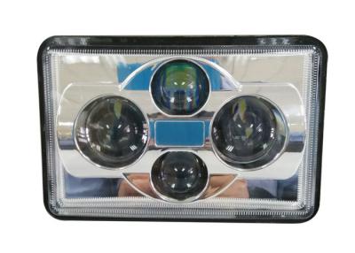 China High Brightness Square LED Headlight Driving Lamps for Truck / Cars for sale