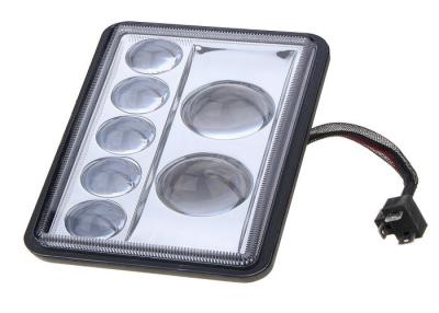 China Die cast aluminum Off-road heavy Duty Truck Square LED Headlight 6x4 inch for sale