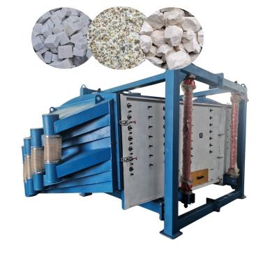 China Dolomite Feldspar Marble Powder 15-20 t/h Rectangular Rotary Sieve Machine for Dolomite Feldspar Talc Quartz Marble Powder for sale