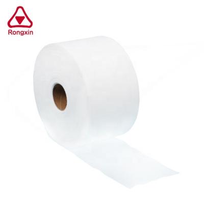 China White Sanitary Napkins Roll Non-Dust Raw Material-Jumbo Airlaid Paper for sale