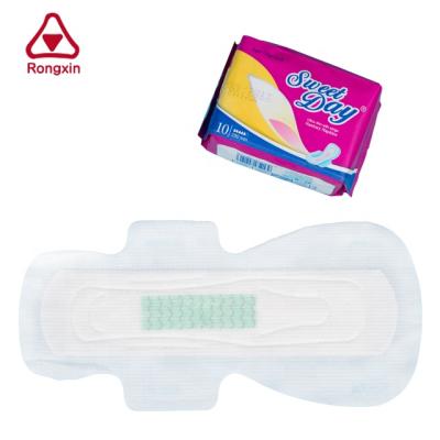 China Manufacturer Customized Organic Cotton Pure Cotton Sanitary Napkins Breathable With Negative Ion for sale