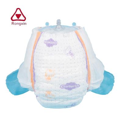 China Printed High Quality Breathable Soft Disposable Baby Diaper for sale