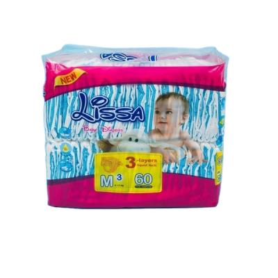 China Plain Weave 2021 New Baby Elastic Waist Baby Diapers Global Bestselling Diapers Breathable Dry Diapers for sale