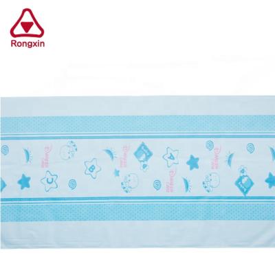 China Moisture proof topsheet perforated pe film for sanitary napkins cheap price raw materials for sanitary pads for sale