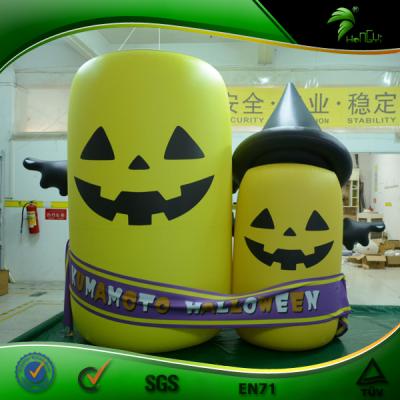 China Halloween Inflatable Decoration Cartoon Inflatable Bat Advertising Pumpkin Air Inflatable Mascot Customized Size for sale