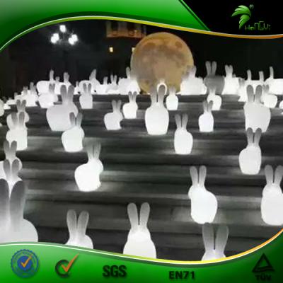 China Party Holiday Decoration Type Inflatable Led Light Up Bunny Bunny For Activity for sale