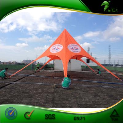 China Large Flexible Star Shaped Event Marquee Tent /Outdoor Show Double Twin Star Tent for sale