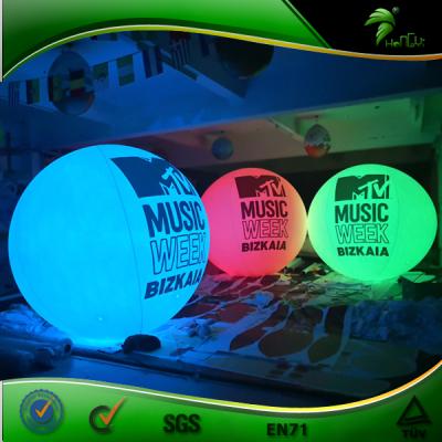 China Amusement park ; Playground New Logo Decoracion Advertising Baloon Glowing Custom Flashing Globos LED Lights Up Helium Balloon LED Balloon Light for sale