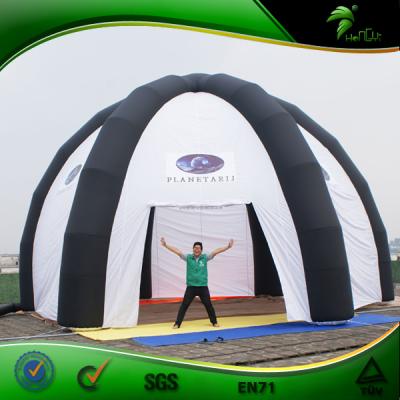 China Outdoor inflatable PVC/oxford fabric tent inflatable explosion dome nylon advertising tent for event decoration for sale