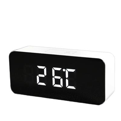 China Calendars Customized Touch Sensing Digital Electronic Led Alarm Clock for sale