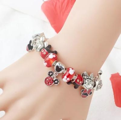 China CLASSIC factory style hot women's diy jewelry cute charm bracelet charm bracelet for girls for sale