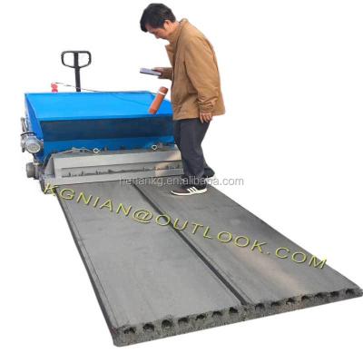 China Concrete Core Hollow Wall Panel Extruder Easy Operation Normal Or Light Weight Concrete Available for sale