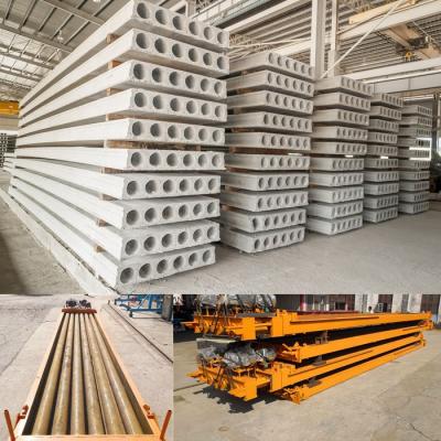 China Easy Operation Concrete Slab Floor Making Machine / Precast Concrete Slab Pushing Machine Concrete Slab Mold for sale