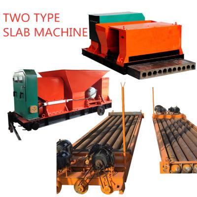 China Hot Selling Prestressed Hollow Core Construction Precast Concrete Slab Machine Roof Slab Forming Machine for sale