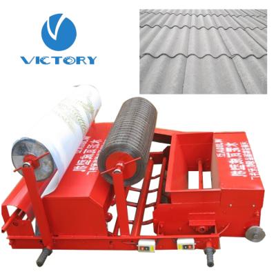 China Easy Operation Glazed Cement Roof Concrete And Ceramic Clay Tiles Floor Making Machine for sale