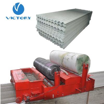 China Building Construction Low Investment Corrugated Concrete Fiber Cement Roofing Sheets Machine Roof Tile Machine for sale