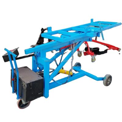 China Easy operation precast concrete wall panel/portable slab install machine, light supporting wall panel machine price for sale