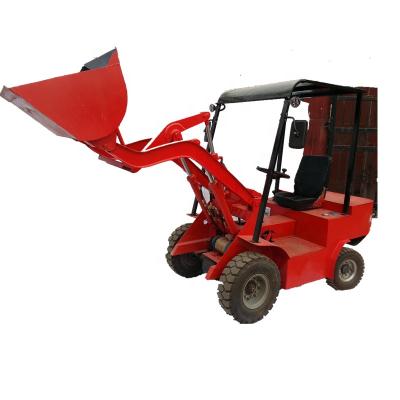 China Building Material Shops Mini Wheel Loader Farm Tractor With Front End Loader Price for sale