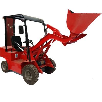 China Construction worksÂ   mini tractors with electric front end loader wheel loader for sale