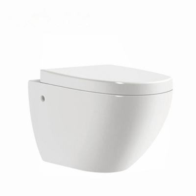 China New Modern Hot Selling Ceramic Wall-hung With CE Certificate Hidden Cistern For Wall Hung Toilet for sale