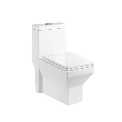 China Exquisitely Designed Double-Flow Hot Sales New Morden Toilet Form High Quality Water Saving One Piece Toilet for sale