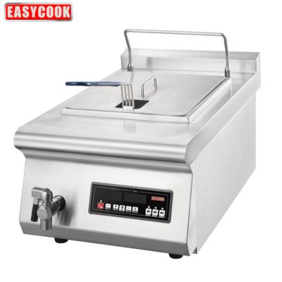 China Hotel Commercial Electric Induction Deep Fryer for sale