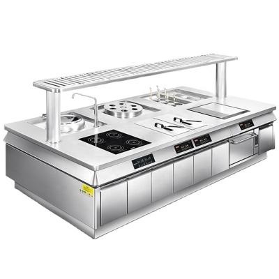 China Eco-friendly Hotel Italian 5 Star List European Hotel Kitchen Equipment Eco-friendly Dubai Item Kitchen Cooktops Electric for sale