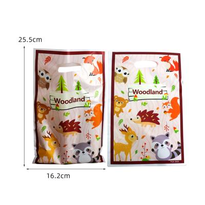 China Jungle Forest Woodland Candy Bag Animals Children's Party Festival Decoration Jungle Forest Return Gift Bag Party and Holiday Supplies Party Decorations for sale