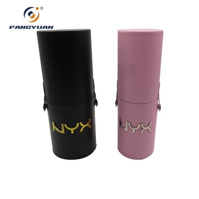 China Customied Design Leather Packaging Paper Gift Box Cardboard Cylinder for sale