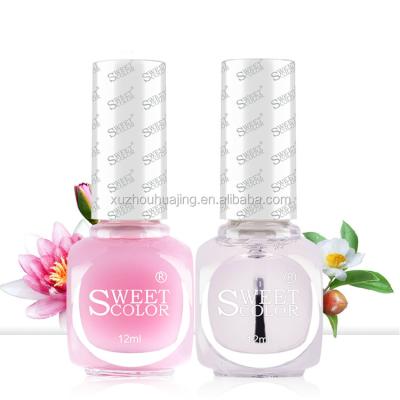 China Personal Care White Glass Square 12ml Empty Nail Polish Bottle With Brush Cap for sale