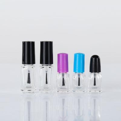 China Healthy Empty 5ml Enamel Glass Bottle With Brush Wholesale for sale