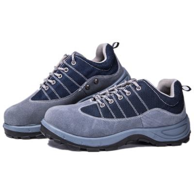 China Breathable Steel Head And PU Bottom Heavy Duty Sole Breathable Shoes Safety Work Shoes For Hot Weather for sale