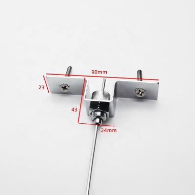 China 4mm Diameter Steel Cable Display System Heavy Duty Ceiling /wall Mount Hanging 4mm Diameter Steel Cable Gripper Accessories for sale