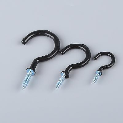 China Best Viable Price Europe And America Wall Cup Hook Cup Hooks Plastic Coated for sale